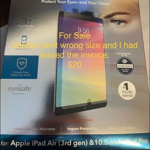 Invisible shield screen protector for Apple IPad